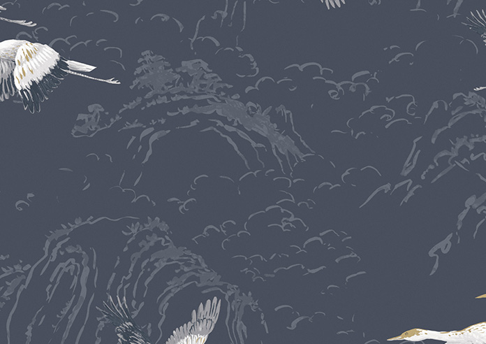 Laura Ashley Animalia, Midnight - Roller Blind - Image 6